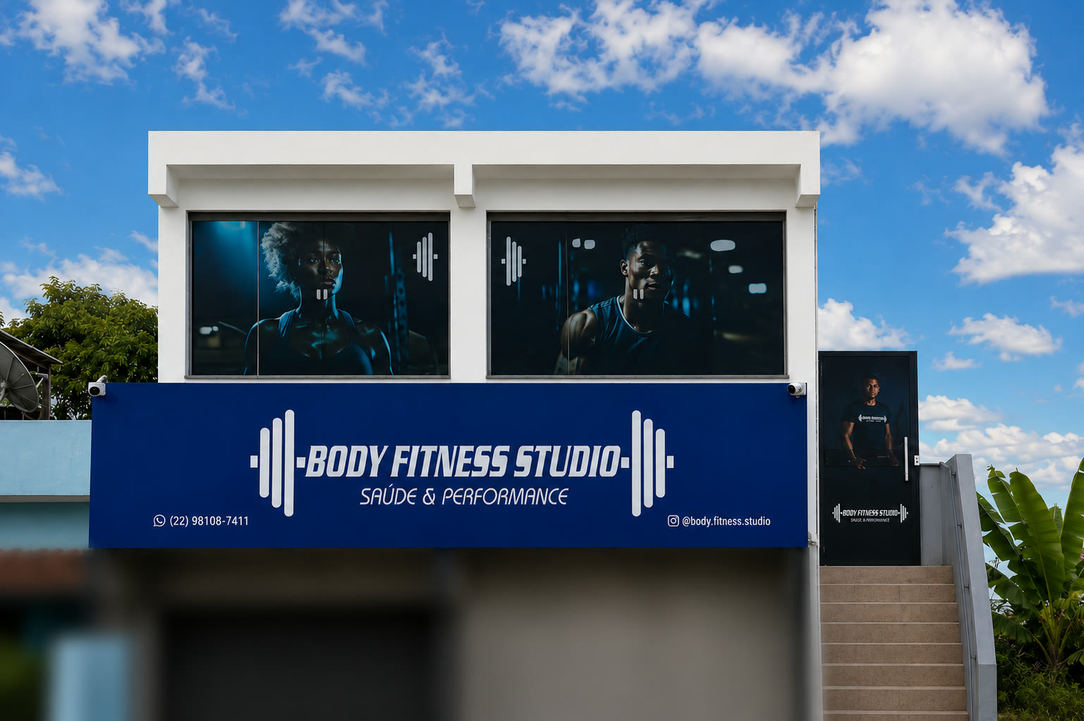 Fachada do Body Fitness Studio