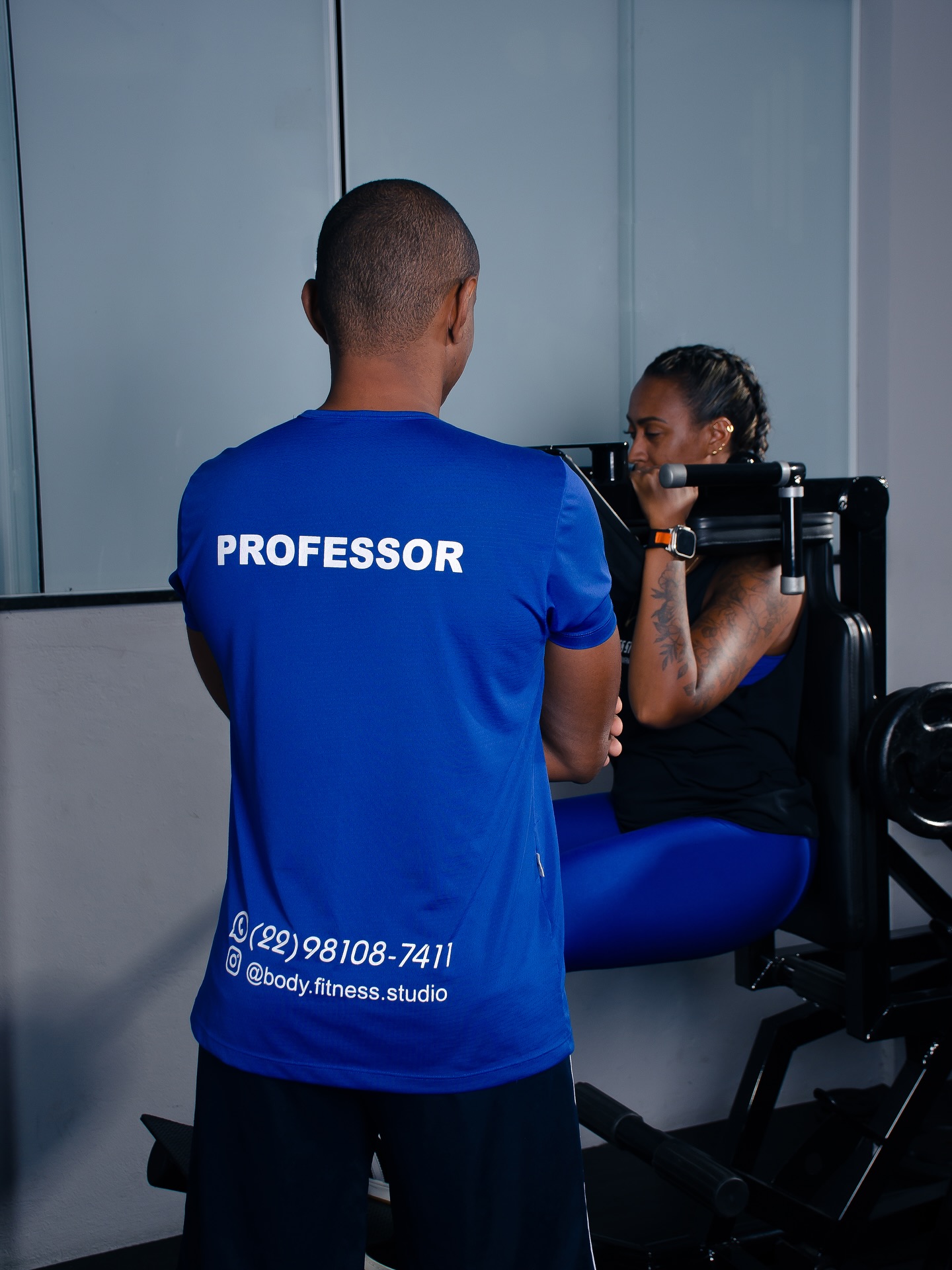 Acompanhamento de perto no Body Fitness Studio